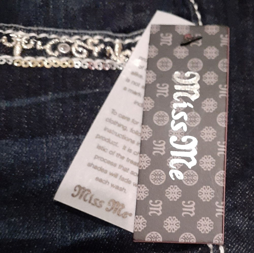 NEW MISS ME JEANS:Hailey Ankle Skinny - Picture 8 of 8